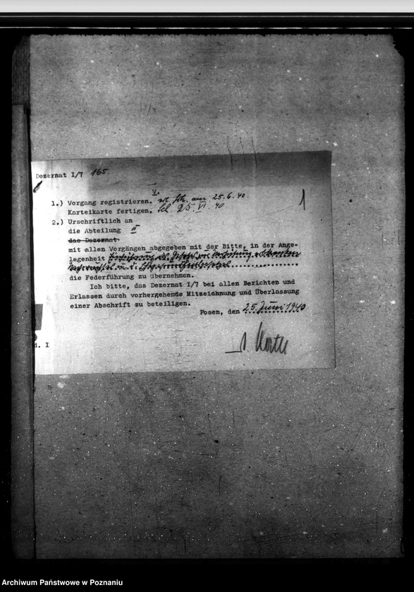 Obraz 4 z jednostki "Gesetz zur Verhütung erkrankten Zackwuchses"