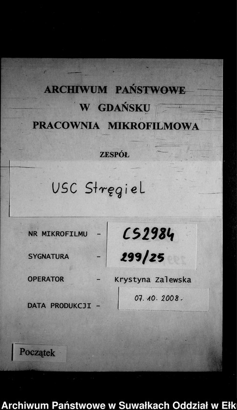 image.from.unit.number "Sterbe-Neben-Register des Preussischen Standes-Amtes Gr. Strengeln Kreis Angerburg"