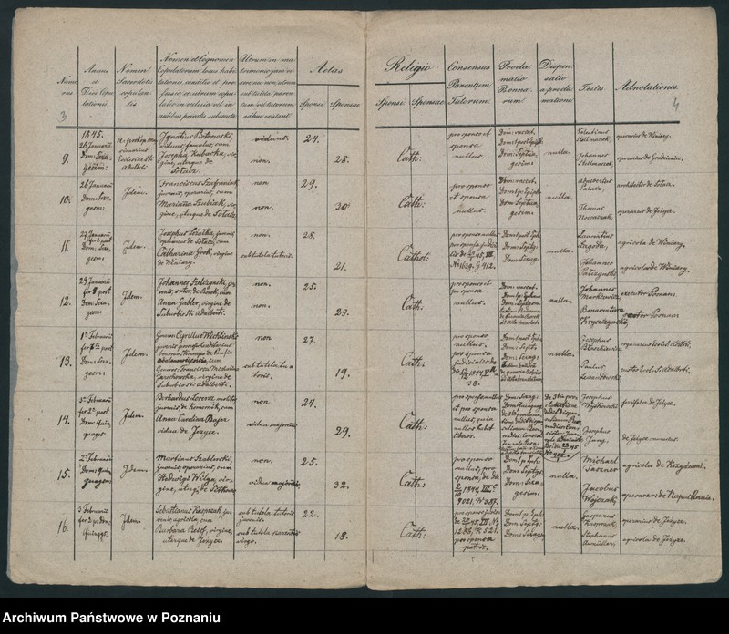 Obraz 4 z jednostki "Księga małżeństw"