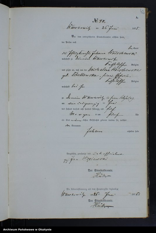 image.from.team "Urząd Stanu Cywilnego w Wielkich Bałówkach pow. nowomiejski"