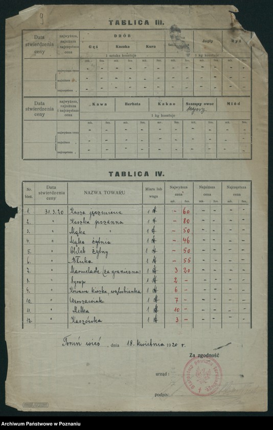 Obraz 11 z jednostki "[Korespondencja w sprawie stwierdzenia powierzchni zasiewów}"