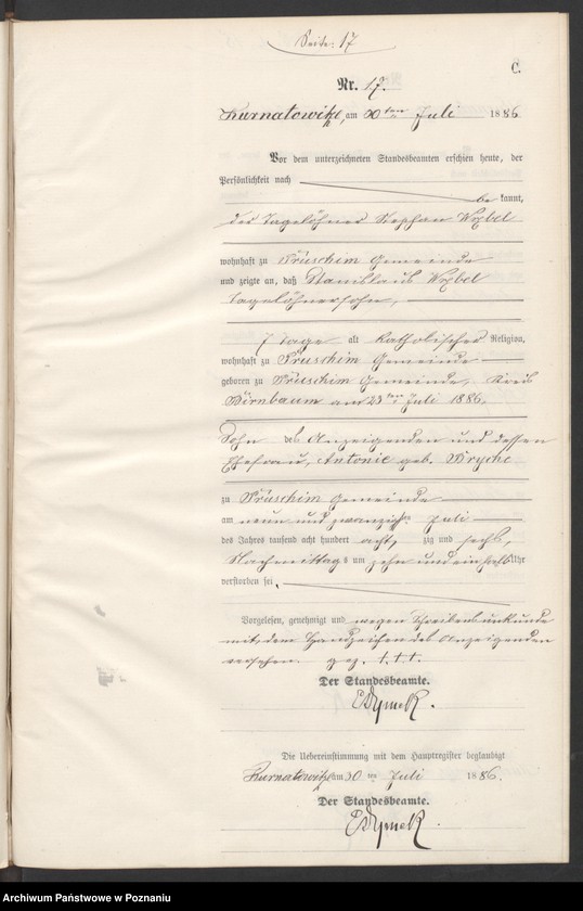Obraz 20 z jednostki "Księga zgonów"