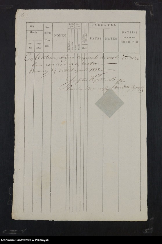 image.from.unit.number "[Kopie ksiąg metrykalnych parafii Izby z filią Bieliczna (dekanat Grybów)]"