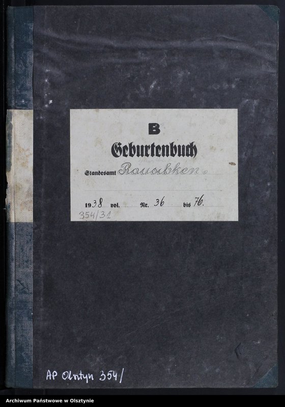 image.from.unit.number "Geburtenbuch Tom II, Nr 36 - 76"
