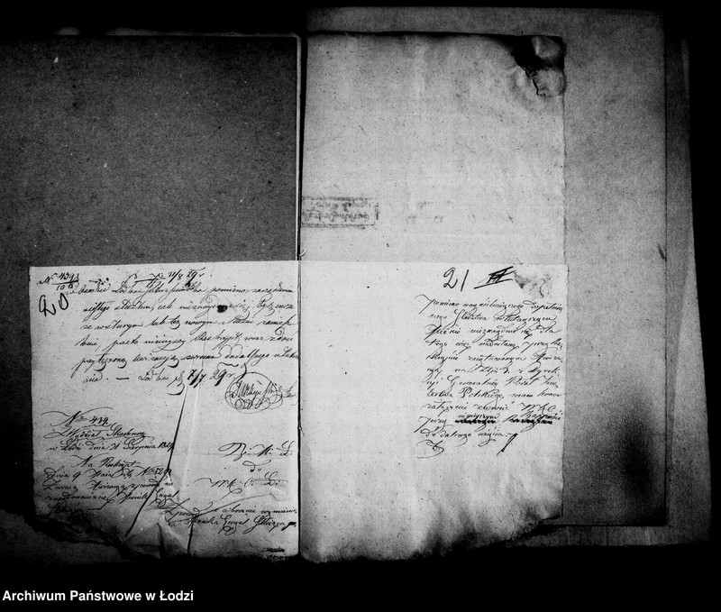 Obraz 17 z jednostki "Akta tyczące się doręczania awizacji"