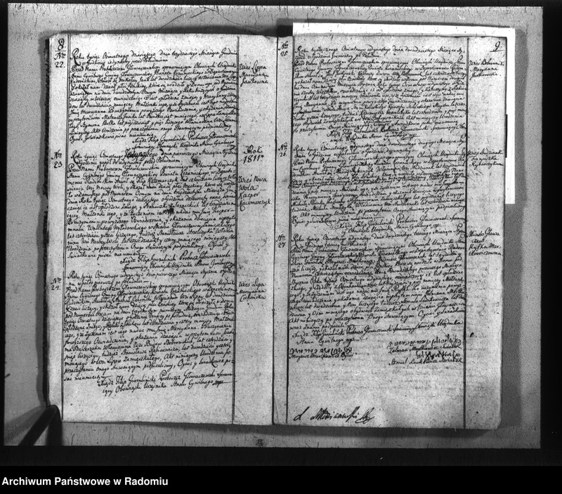 image.from.unit.number "[Akta urodzonych, zaślubionych i zmarłych parafii Głowaczów z lat 1810 - 1811]"