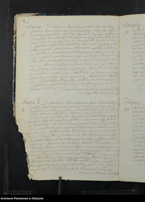 image.from.unit.number "Duplikat Akt Metryczno-Cywilnych: Urodzeń, Małżeństw i Zejścia Parafii Janowskiej z roku 1866"