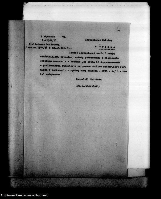 Obraz 10 z jednostki "Prywatna Szkoła Powszechna z niemieckim językiem nauczania - Krosno powiat Śrem"