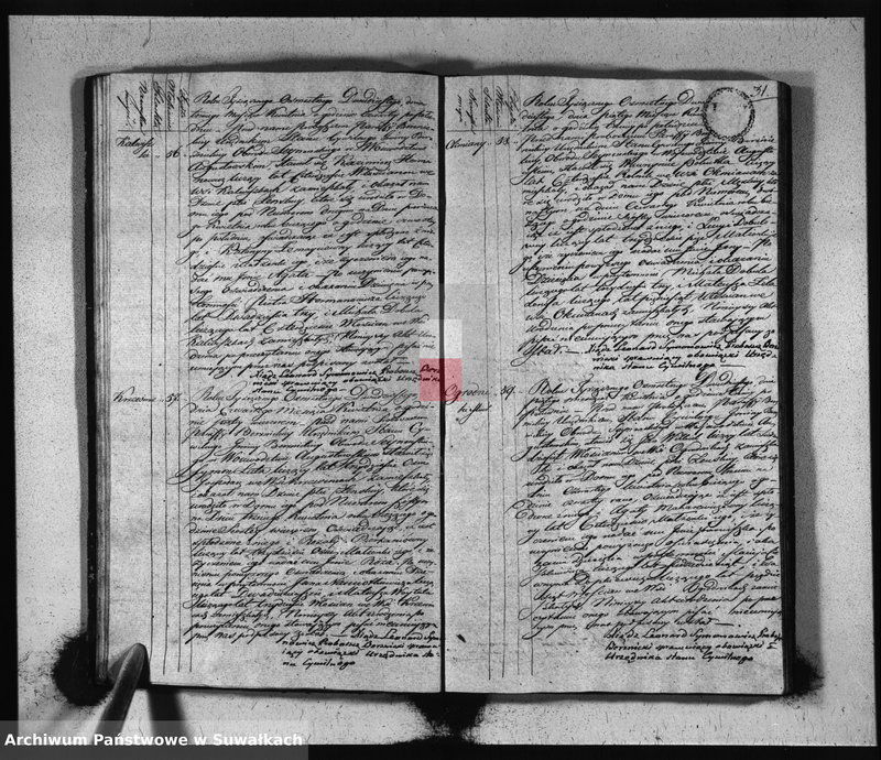 image.from.unit.number "Akta Urodzonych Gminy Berznickiey od Dnia 1-o Stycznia 1820 Roku"