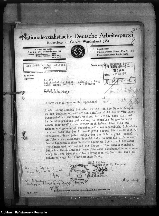 Obraz 12 z jednostki "Schule und Hitlerjugend"