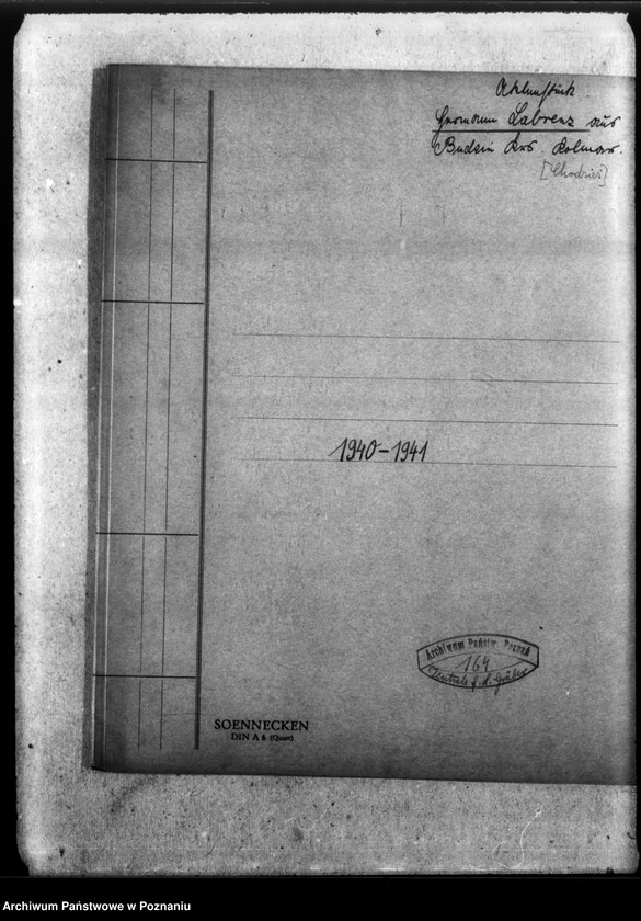 Obraz 4 z jednostki "Hermann Labrenz aus Budrin, Kreis Kolmar (Chodzież)"