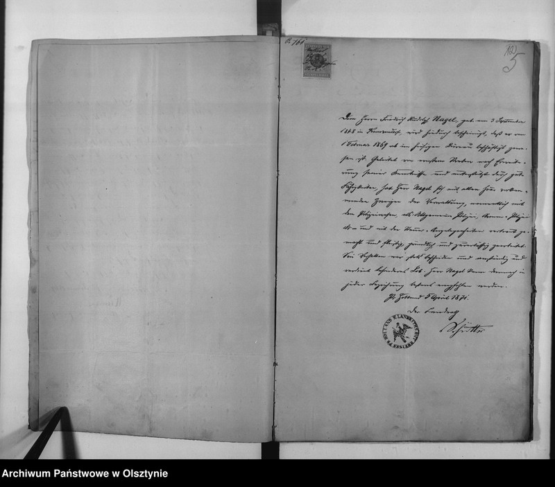 image.from.unit.number "Regierungs Sekretär Nagel [Friedrich Rudolf]"