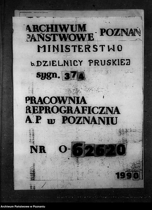 Obraz 1 z jednostki "Sprawy ogólno - osobowe. Rozporządzenia personalne ogólne"