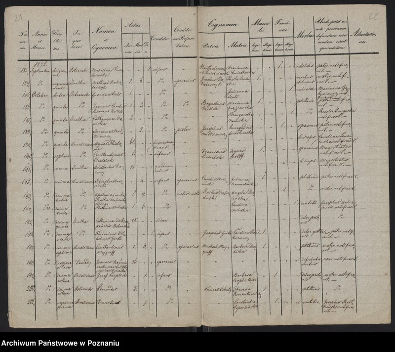 Obraz 13 z jednostki "Spis zgonów"