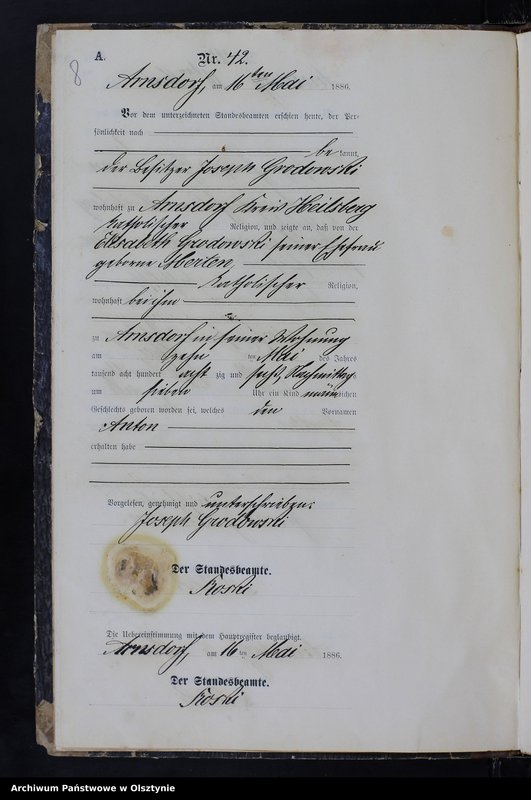 image.from.unit.number "Geburts-Neben-Register Nr 35 - 78"