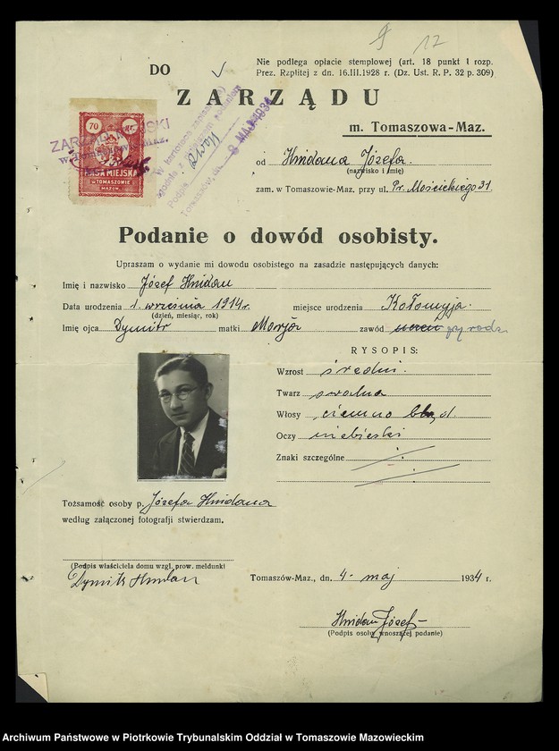 Obraz 20 z jednostki "Dowody osobiste"