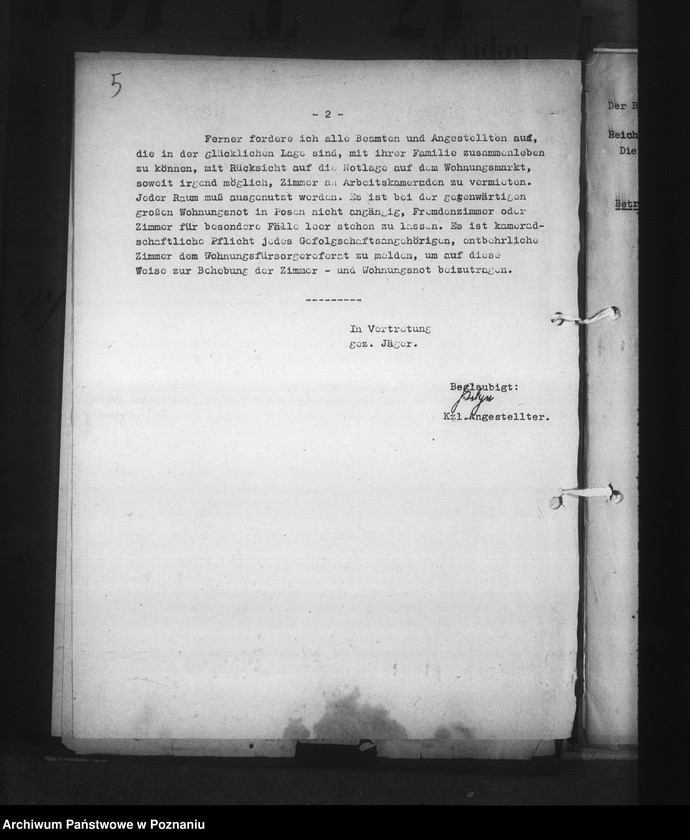 Obraz 10 z jednostki "Erlasse und Bestimmungen"