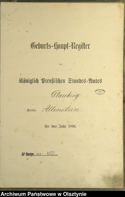 image.from.unit.number "Geburts-Haupt-Register Nr 1 - 48"