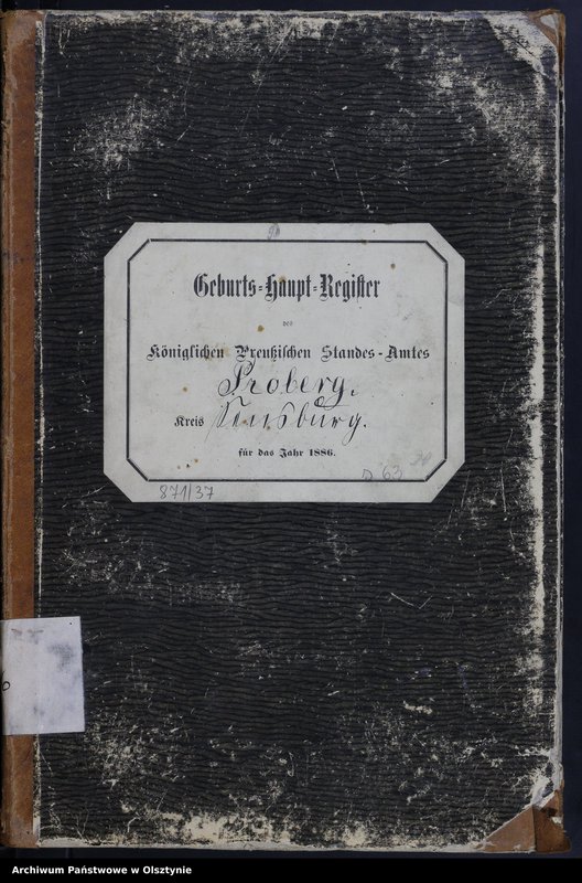 image.from.unit.number "Geburts-Haupt-Register Nr 1 - 61"