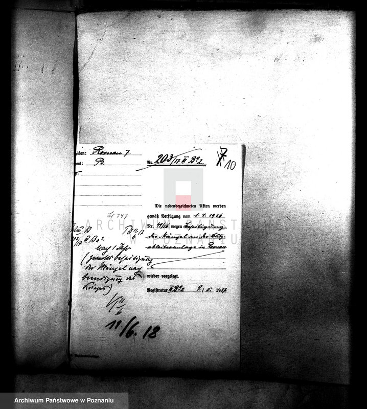 Obraz 14 z jednostki "Kontrakt dzierżawny majątku państwowego Szamotuły-Zamek"