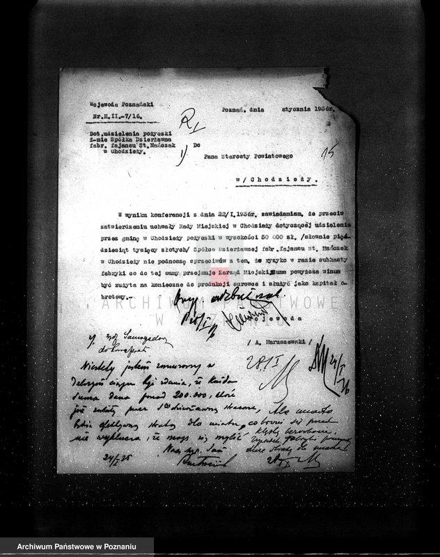 Obraz 19 z jednostki "Fabryka Fajansu w Chodzieży Zarząd Miejski"