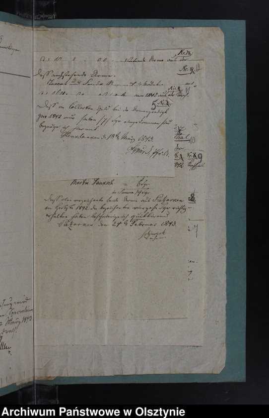 image.from.unit.number "Armen Kassen Rechnung des Kirchspiels Kruklanken"