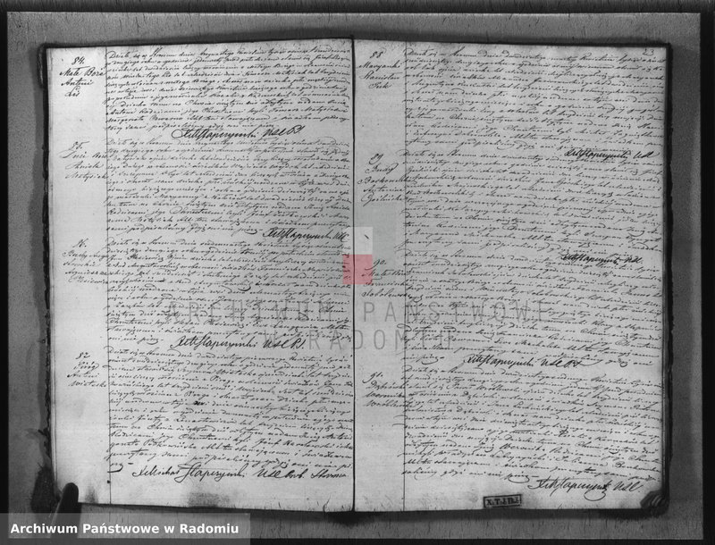 image.from.unit.number "Dupplikat akt religijno cywilnych urodzenia, małżeństwa i zejścia z parafii Stromiec 1862 roku"