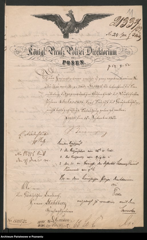 Obraz 16 z jednostki "A. betr. Johann Chełkowski Wirtschaftsbeamte /Julian Chełkowski/"