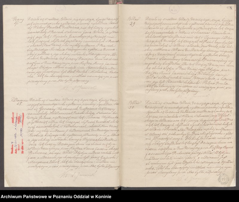 Obraz 10 z jednostki "Księga akt urodzeń, małżeństw, zgonów za 1918 rok"