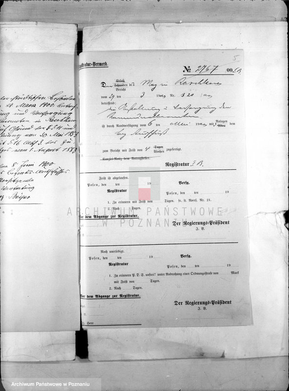 image.from.unit.number "Die Austellung und Versongung der Kommunalbeamten auf Grund des Gesetzes vom 30 Juli 1899 r. /Raszków/"