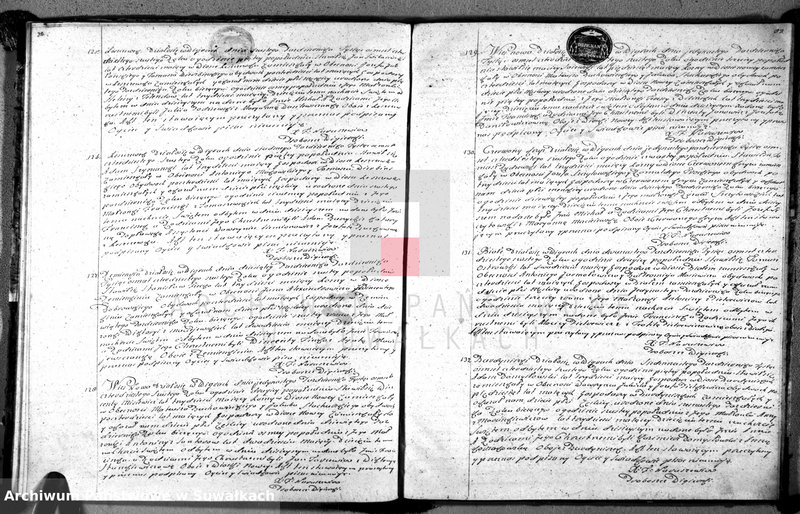 image.from.unit.number "Duplikat z oryginału aktów miejscowych wigierskich urodzonych, zaślubionych y umarłych wieku 1846"