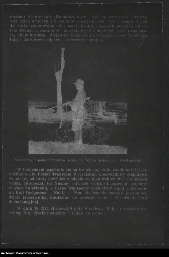 Obraz 7 z jednostki "Materiały dotyczące Powstania Wielkopolskiego."