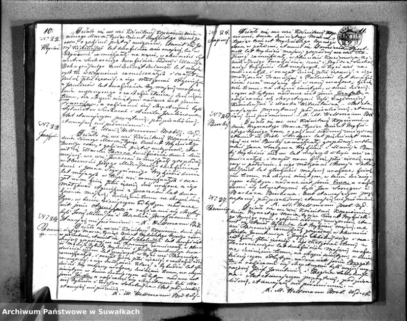 image.from.unit.number "Duplikat Aktów Urodzonych, Zaślubionych i Zeszłych Kościoła Kopciowskiego Parafialnego 1833 Roku"