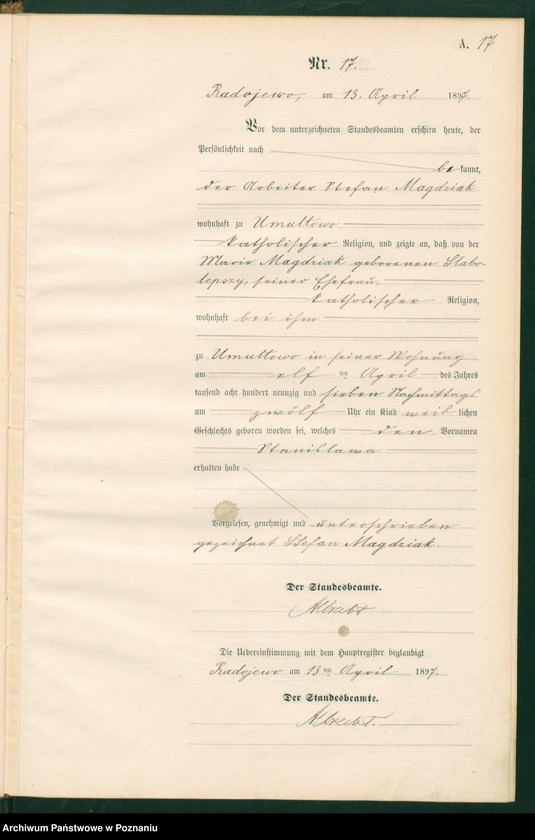 image.from.unit.number "Księga urodzeń"
