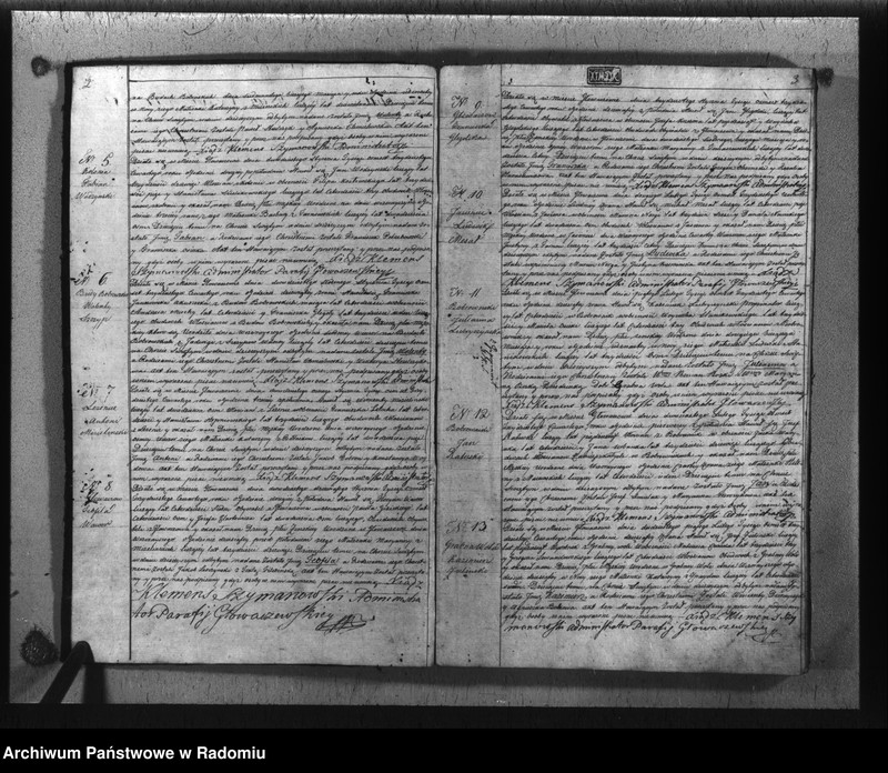 image.from.unit.number "Duplikat akt religijno cywilnych parafii Głowaczów na rok 1834"