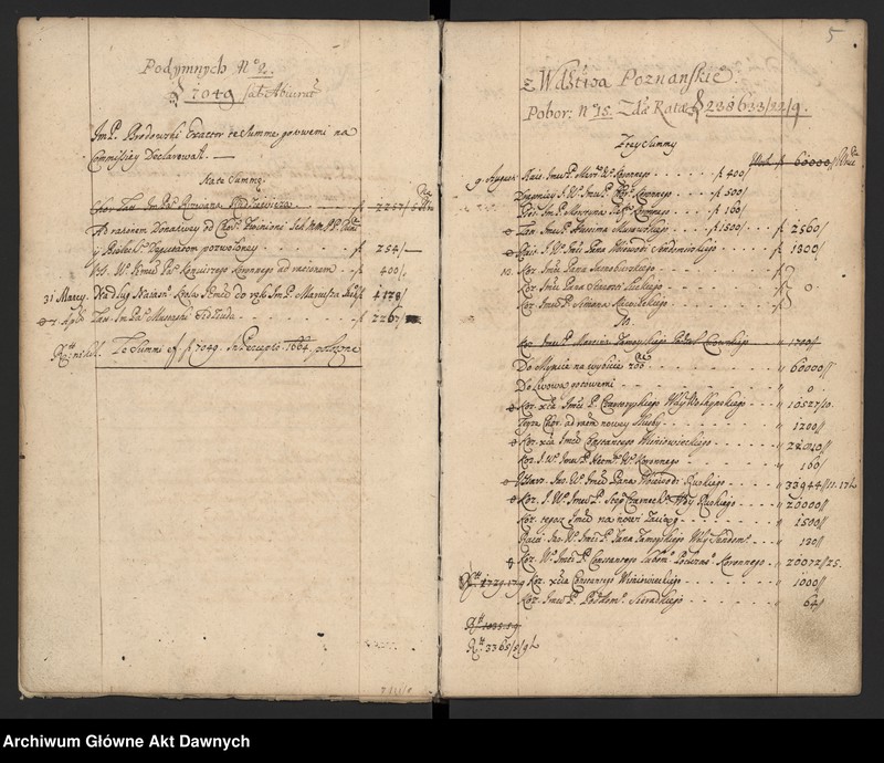 image.from.unit.number "Rozliczenia z poboru i podymnego z terenów całej Rzeczypospolitej."