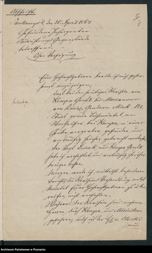 Obraz 11 z jednostki "Ludwig von Karczewski in Czarnotki und die im Kreise Schroda /Środa/ gefundenen Ausrüstungsgegenstände."