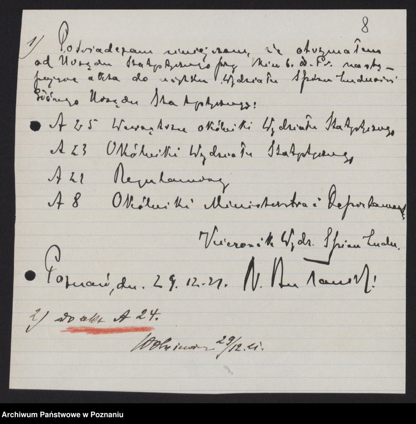 Obraz 10 z jednostki "[Likwidacja Ministerstwa byłej Dzielnicy Pruskiej]"