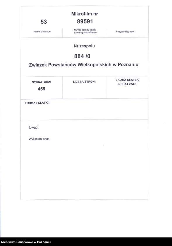 Obraz 2 z jednostki "Henryk Bigoszt - podporucznik powstaniec wielkopolski."