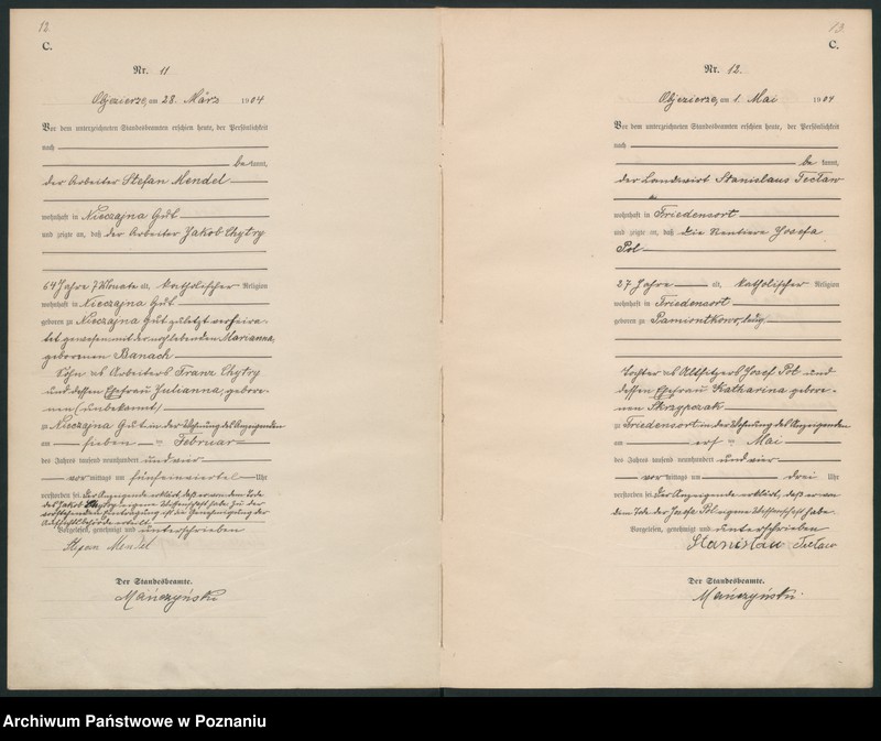 Obraz 9 z jednostki "Sterbe-Haupt-Register"