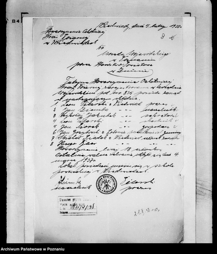 Obraz 11 z jednostki "/Stowarzyszenie ochotniczej straży pożarnej powiatu żnińskiego/ litery od N-Z"