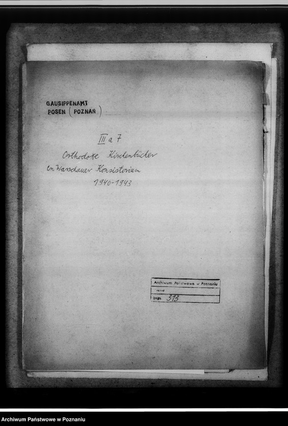 Obraz 4 z jednostki "Orthodoxe. Kirchenbücher im Warschauer Konsistorium"