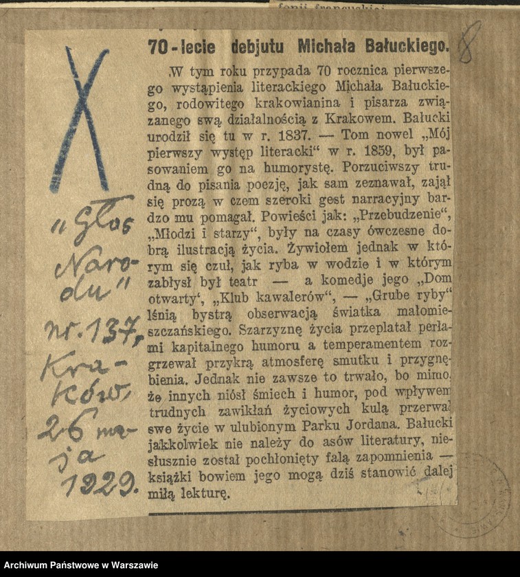 Obraz 11 z jednostki "Bałucki Michał"