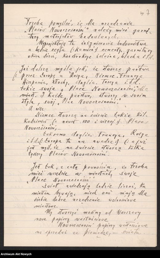 image.from.unit.number "(Listy, podania i memoriały różnych osób w sprawach nieistotnych lub nie nadających się do realizacji), tom II"
