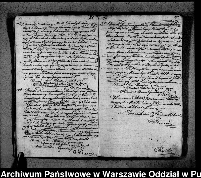 image.from.unit.number "Akta urodzeń, małżeństw, zgonów"