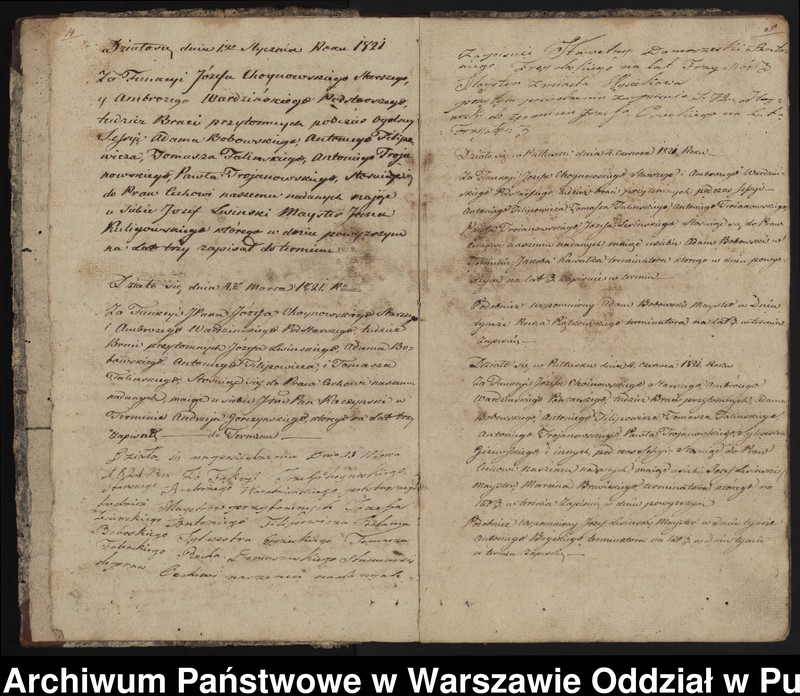 image.from.unit.number "Książka Urzędu Starszych Profesyi Kowalskiej /dopisywanie uczniów, umowy o naukę/"