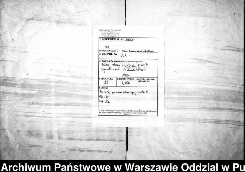 image.from.unit.number "Akta urodzeń, małżeństw i zgonów"