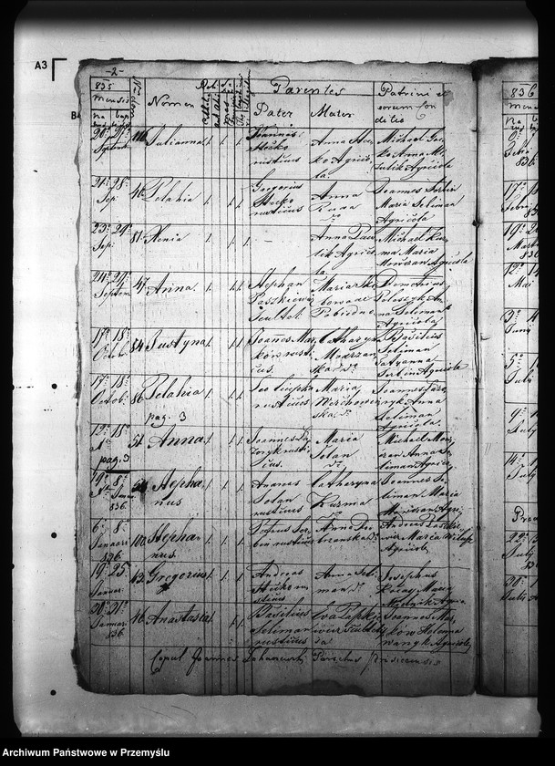 Obraz 6 z jednostki "[Kopie ksiąg metrykalnych parafii Prusiek z filią Sanoczek (dekanat Sanok)]"