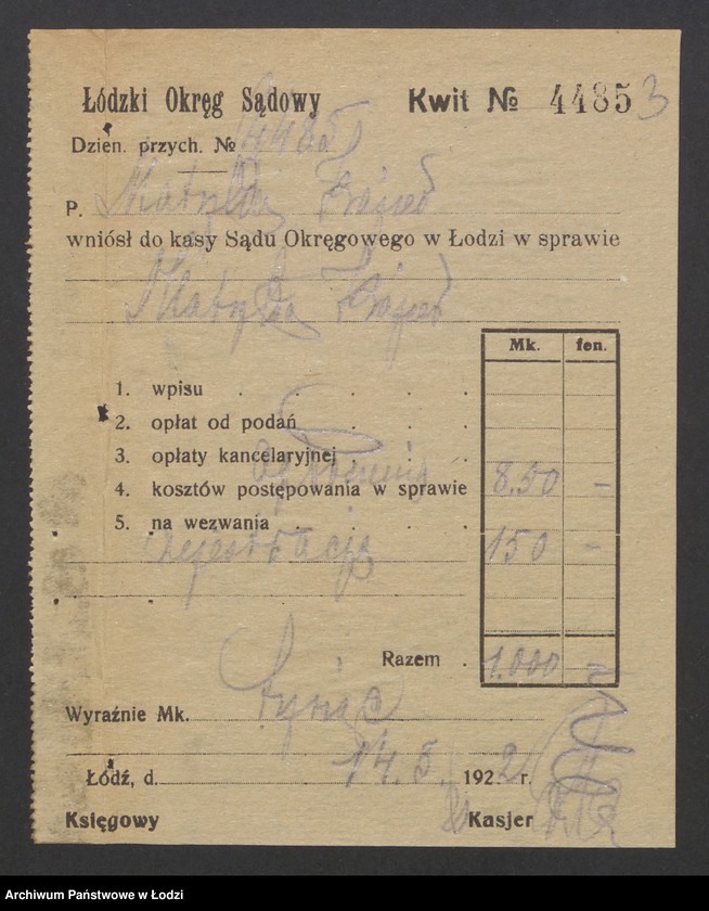 Obraz 5 z jednostki "Matylda Kajzer- prowadzenie sklepu galanteryjnego"