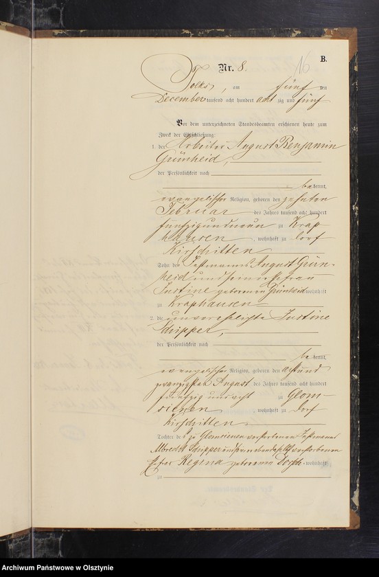 image.from.unit.number "Heiraths-Neben-Register Nr 1 - 8"